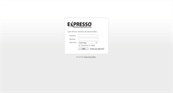 Desktop Screenshot of expresso.xian.be