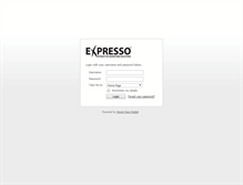 Tablet Screenshot of expresso.xian.be